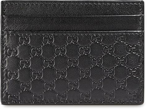porta carte di credito gucci